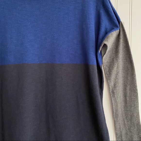 Vince color block cotton sweater SIZE SMALL - Picture 5 of 7